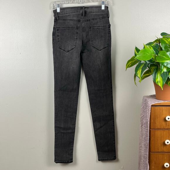 NWT Falls Creek Black Denim High Rise Skinny Stretch Jeans Size 4 - Picture 5 of 10